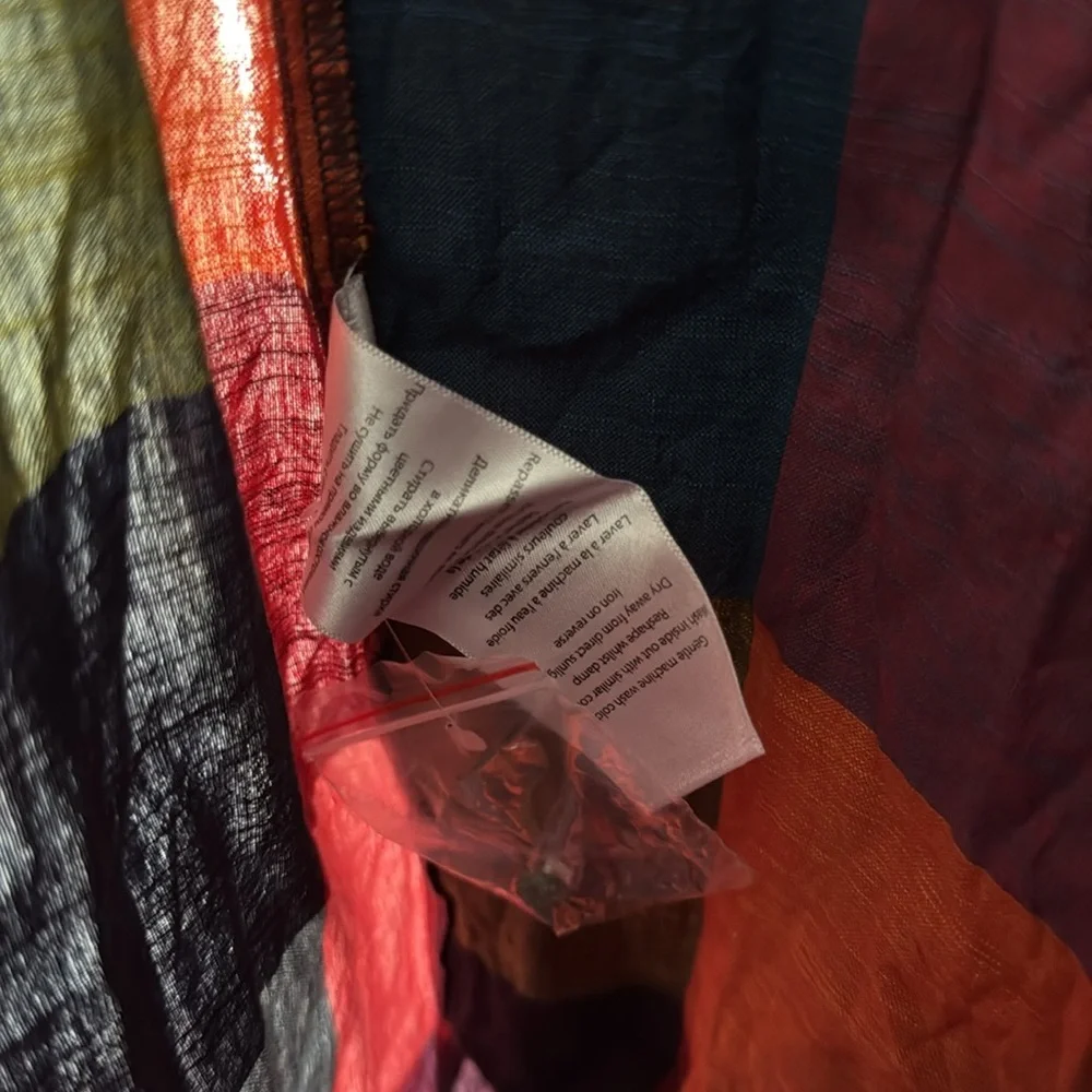 Multicolor Plaid Sleeveless romper - Picture 6 of 7